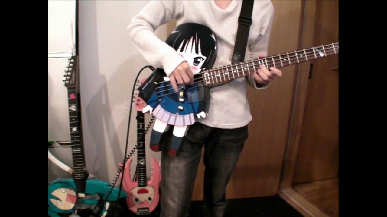 澪ベースでRED ZONE弾いてみた