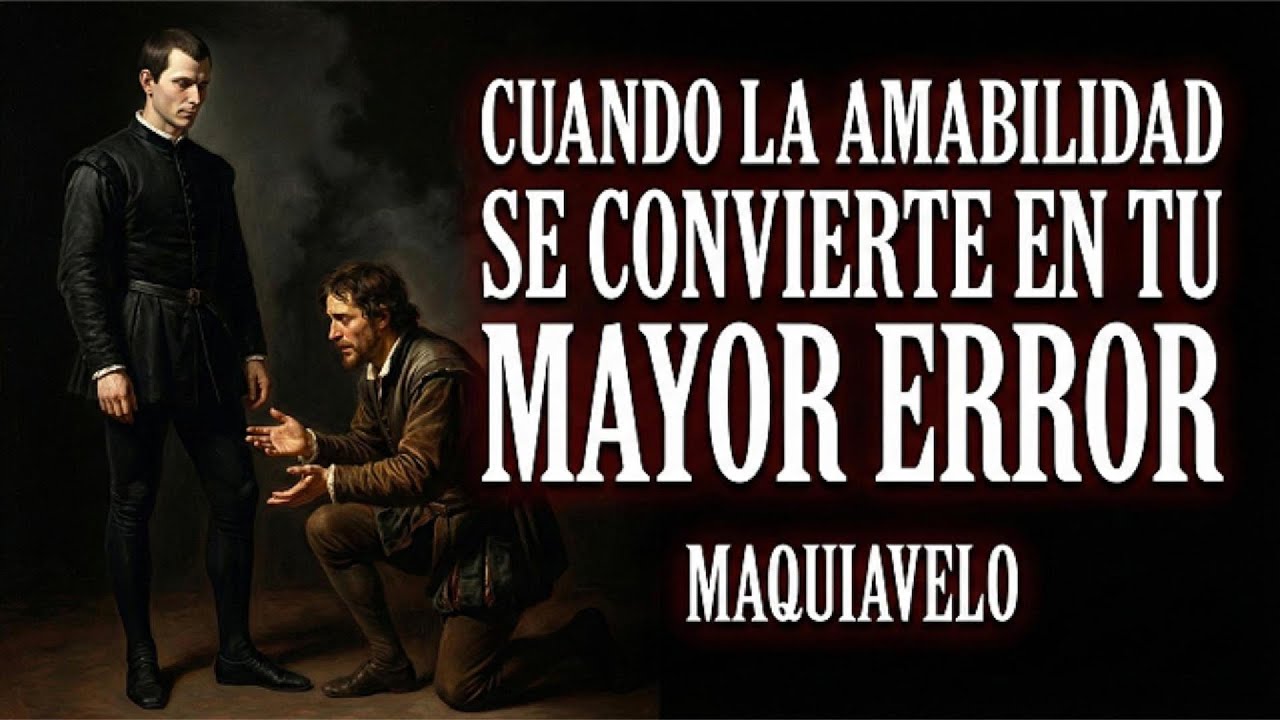CUANDO LA AMABILIDAD SE CONVIERTE EN TU MAYOR ERROR | MAQUIAVELO