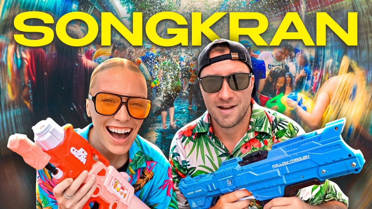 Наш первый фестиваль SONGKRAN в Таиланде был БЕЗУМНЫМ..