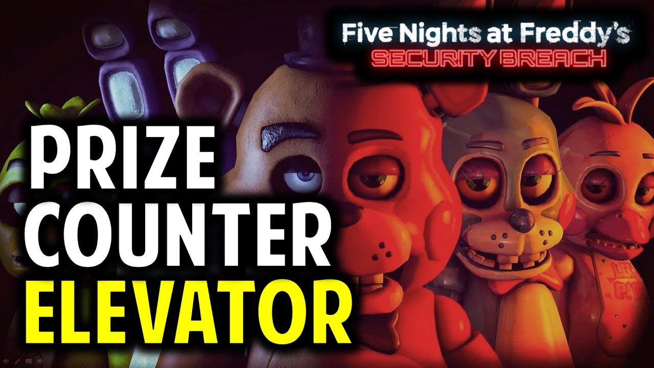 Use the Prize Counter Elevator | Escape Prize Counter to Find Freddy | FNAF Security Breach
