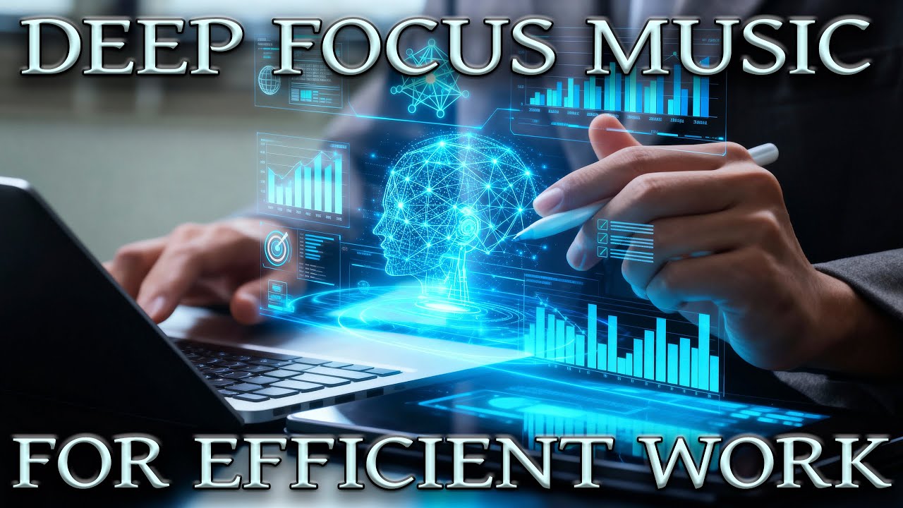 Ultra Focus Background Music • Productivity Beats for Deep Concentration, Work & Study Sessions