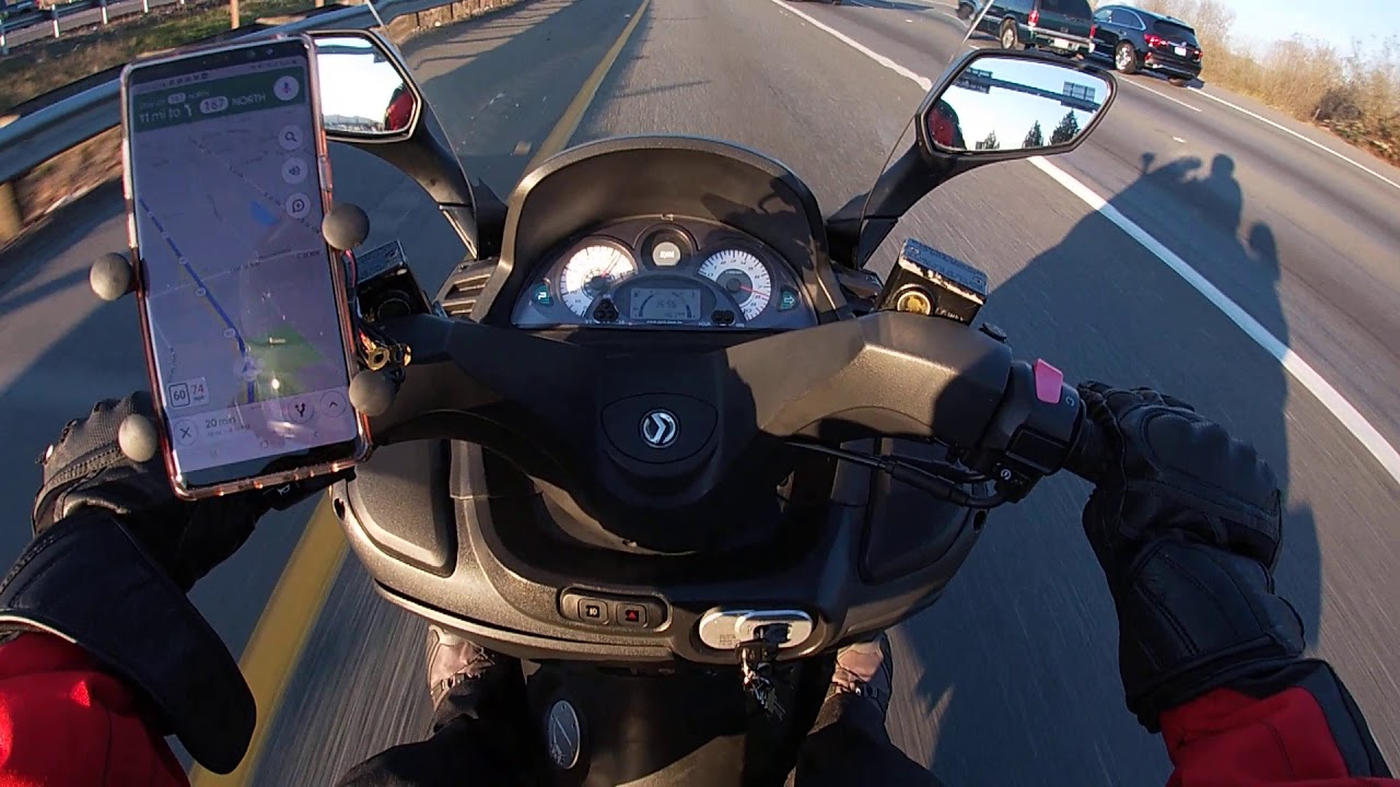 2009 SYM RV 250 maximum speed