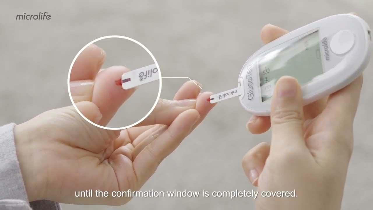 Microlife GlucoTeq Blood glucose monitoring system for easy blood glucose monitoring
