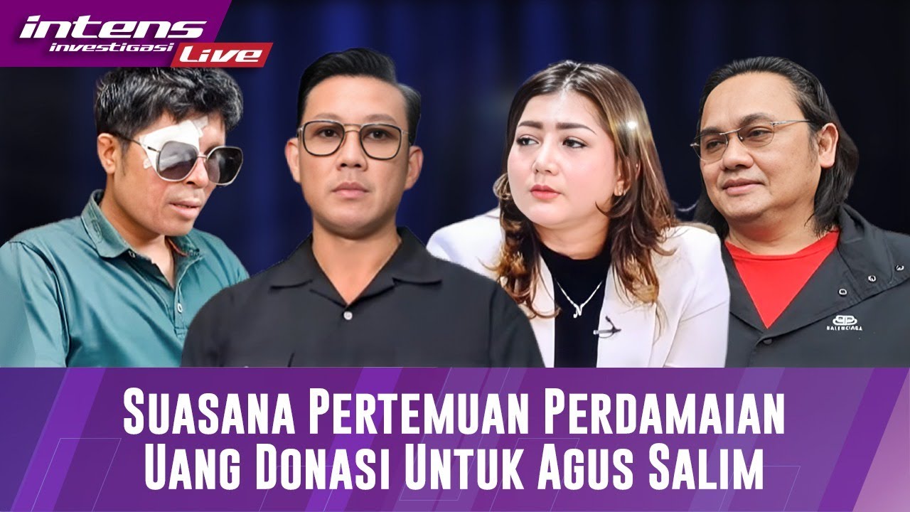 Live! Pertemuan Novi, Deny Sumargo Dan Agus Salim Terkait Uang Donasi
