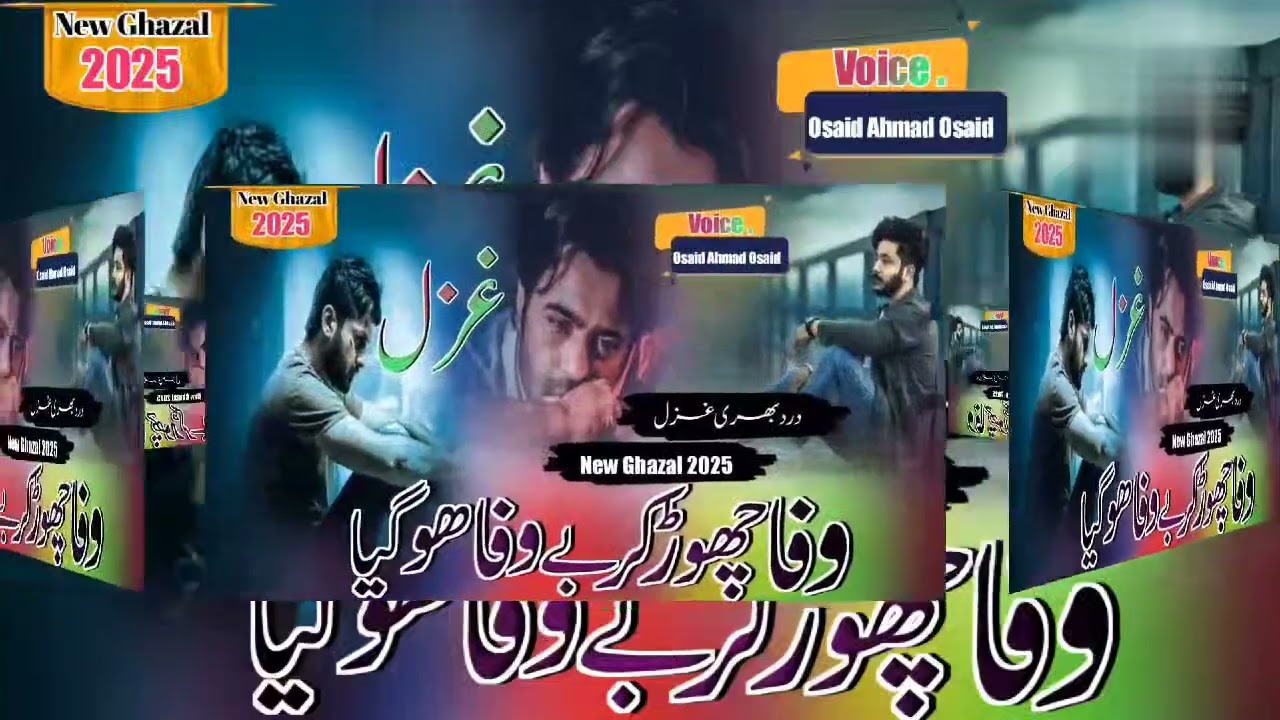 New Gazal وفا چھوڑ کر بے وفا ہو گیا دل کو جھنجوڑنے والی غزل