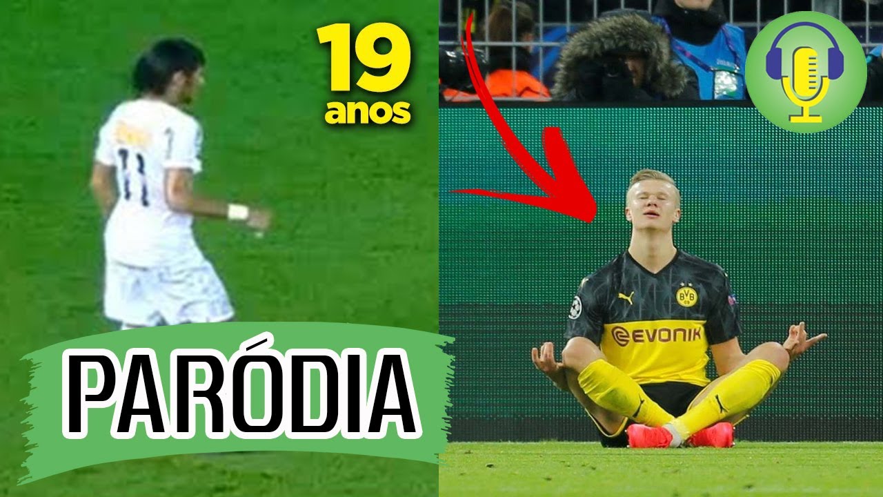 ♫ HAALAND É BOM, MAS NEYMAR AOS 19 ANOS ERA UM MONSTRO | Paródia Liberdade Provisória