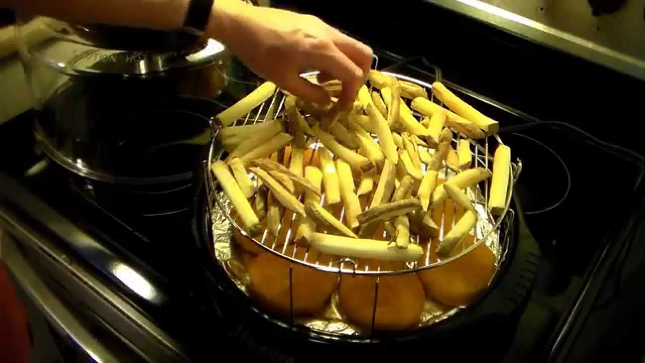 Картофель фри в духовке Nuwave