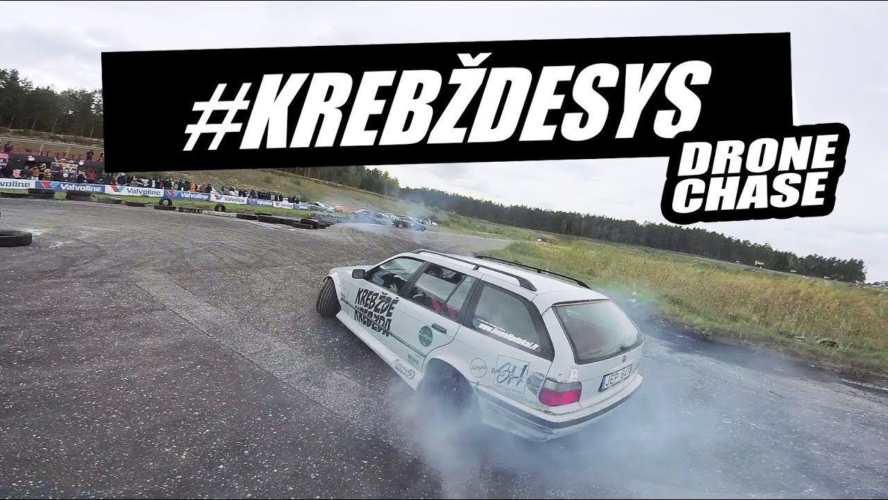 IŠLUŽO priekinė šakė?! DRIFTO treniruotė DRONO akimis. Pasibaigė SANKABA