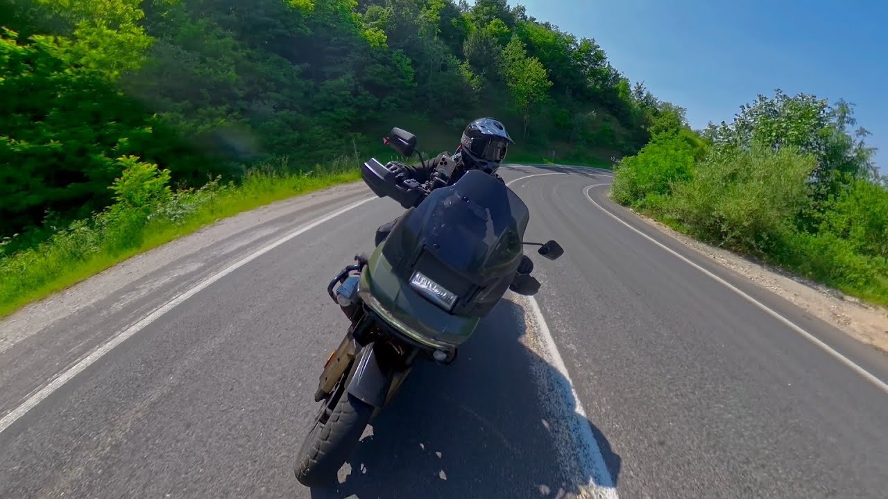 Harley Davidson Pan America ile İnegöl-Domaniç Virajları