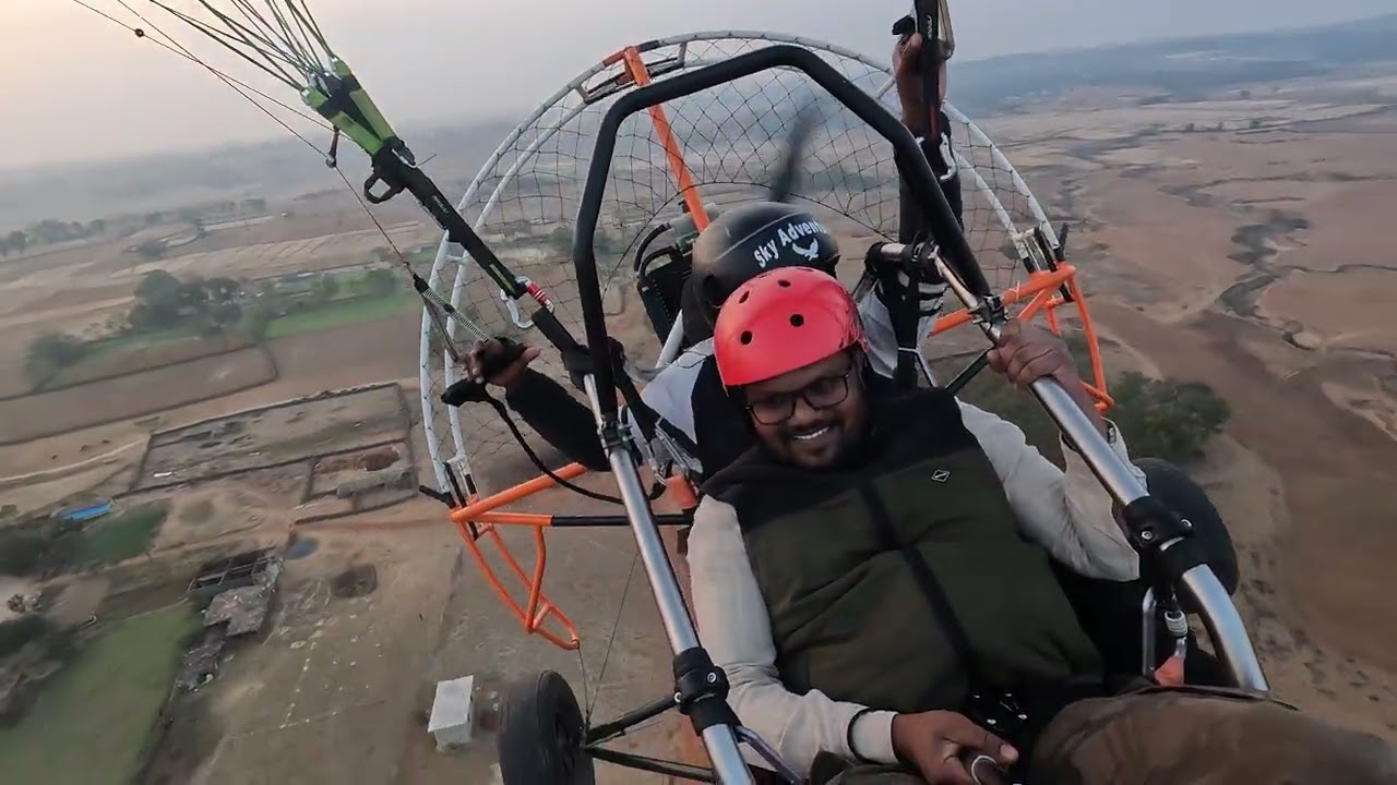 Ready to paraglide manpath Ambikapur