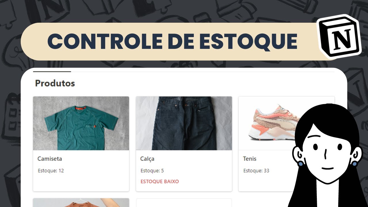 Como fazer um sistema de controle de estoque com Notion