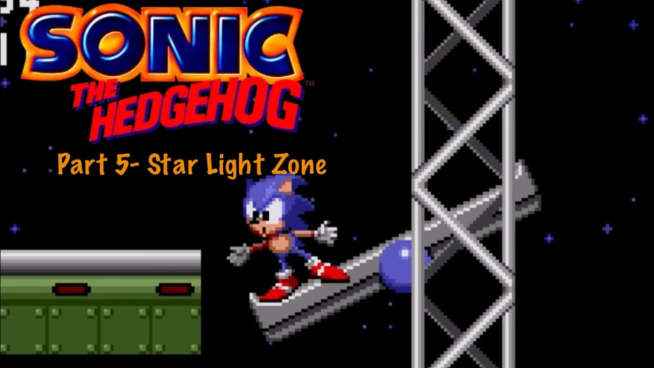 Sonic The Hedgehog Gameplay Part 5: Star Light Zone
