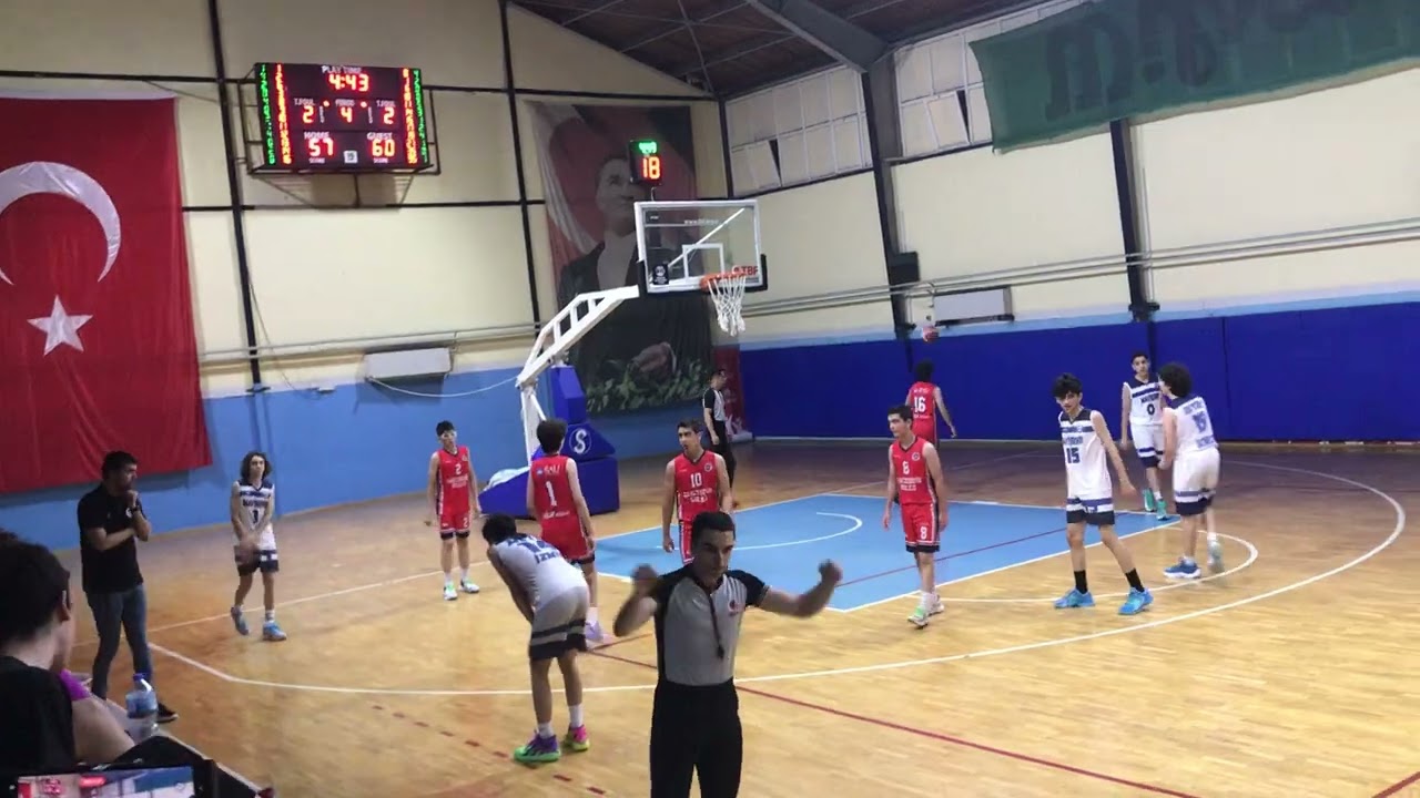 MSK B - Bahçeşehir U14 4. Periyot ilk 8 dakika
