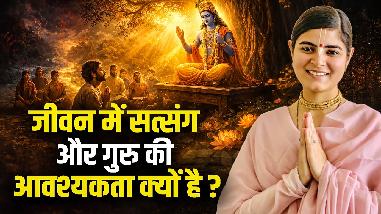 जीवन में सत्संग और गुरु की आवश्यकता क्यों है ? देवी चित्रलेखा जी