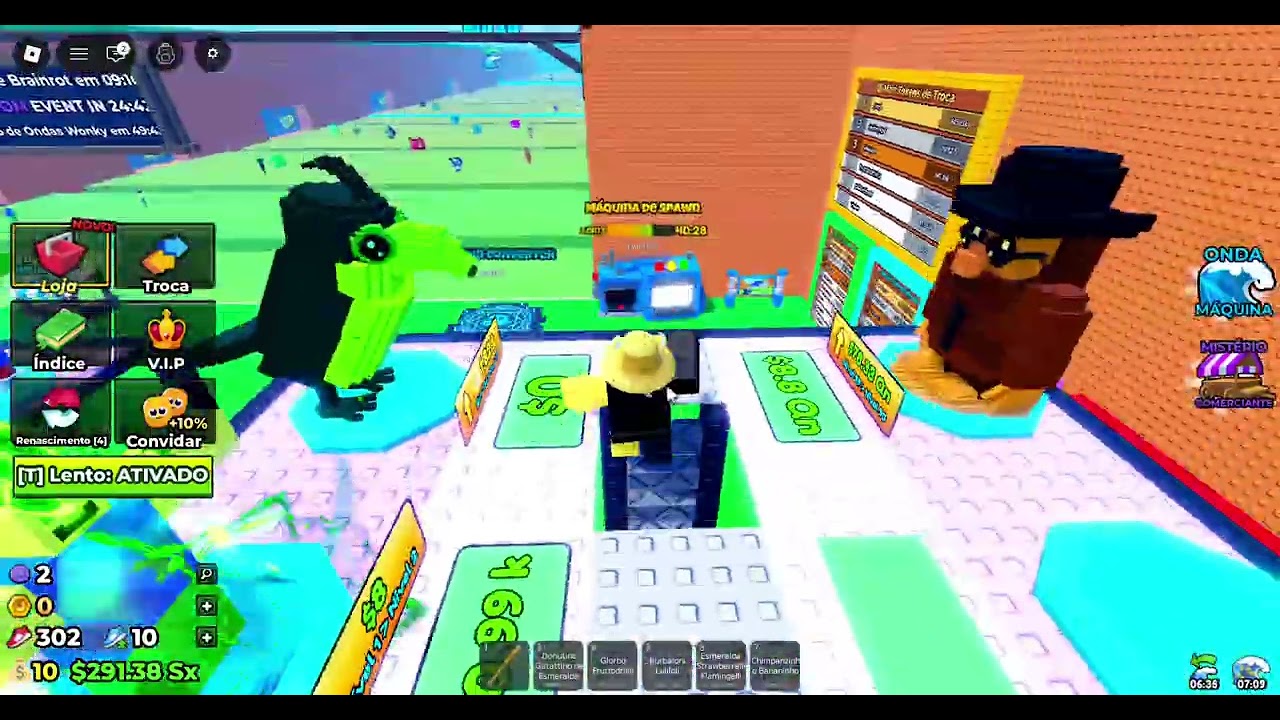 jogando roube um brairot