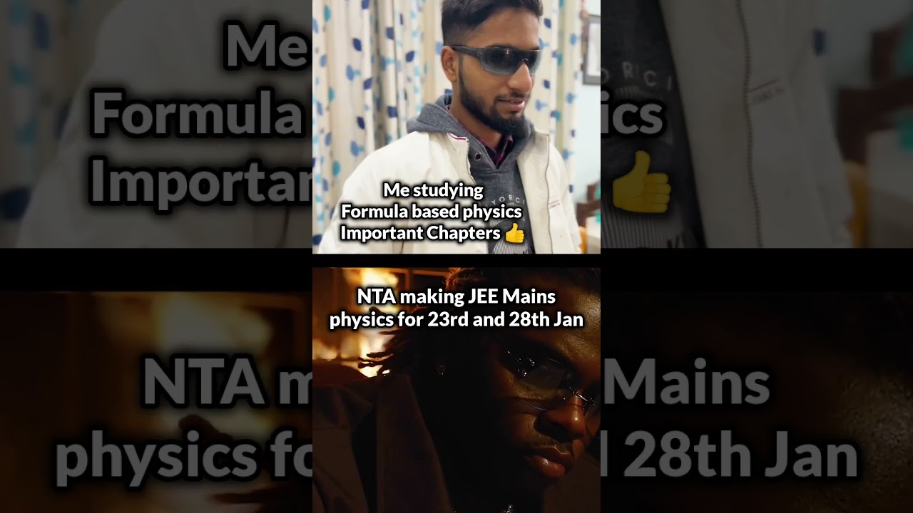 🤣NTA Making JEE Mains physics | JEE Mains 2025 #iit #jee #funny #shorts