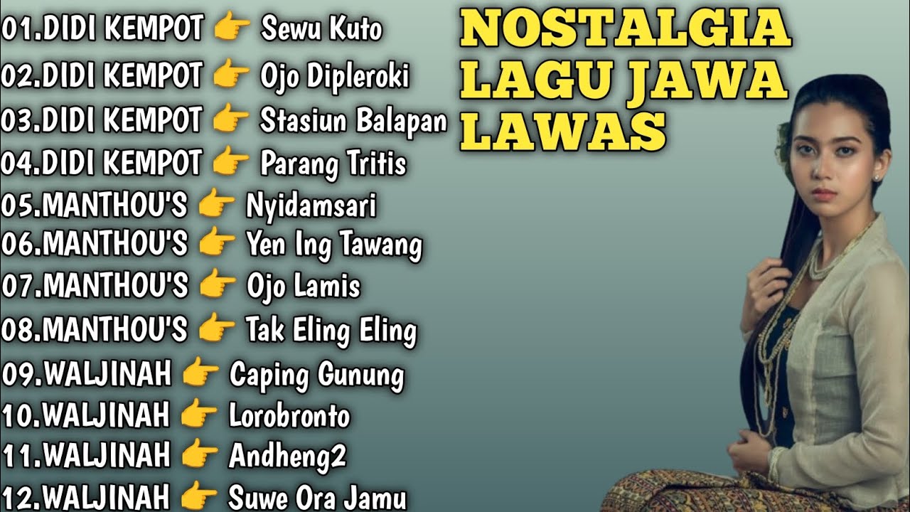 LAGU JAWA LAWAS SANTAI ENAK DI DENGAR || NOSTALGIA JAMAN GEMIYEN LIK 😅