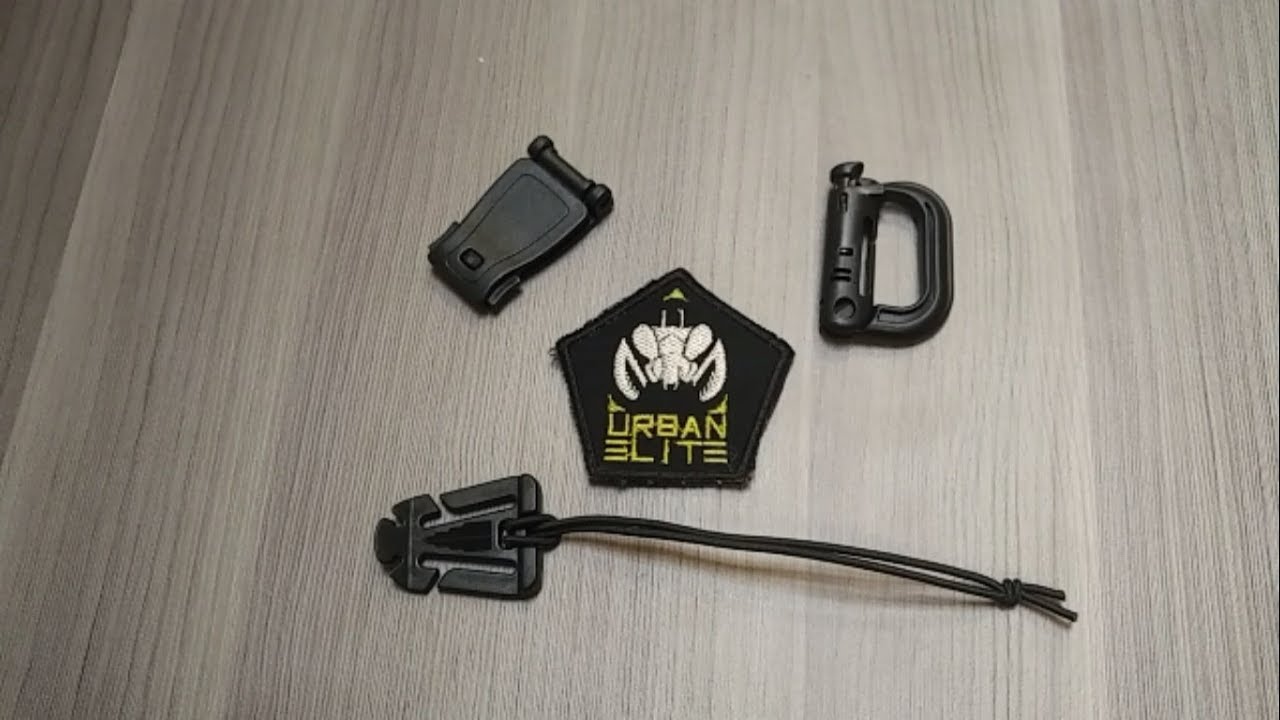 Accesorios para MOLLE - GRIMLOCK D-RING, BUKLE MOLLE Y MOLLE WEB