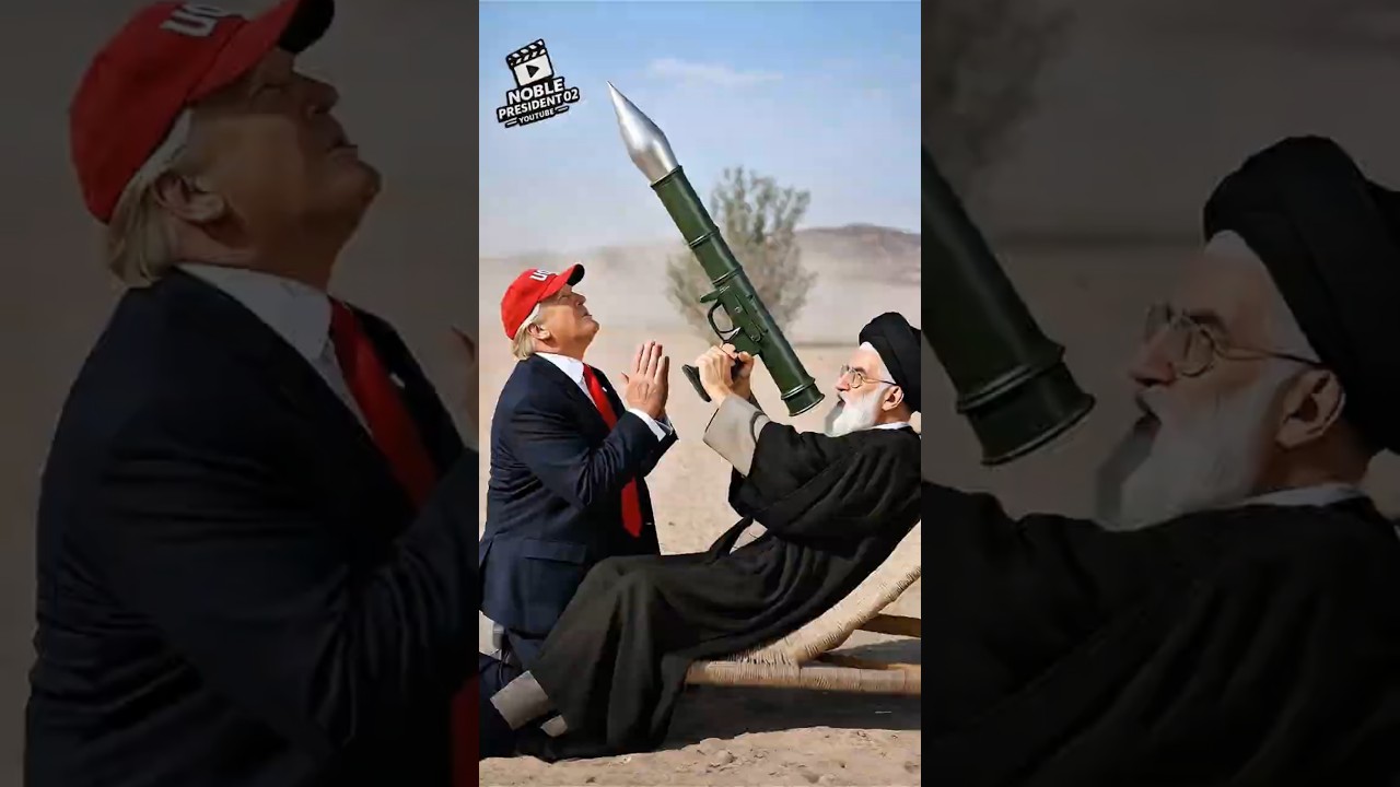 When Trump Threatened Khamenei&hellip; The Rocket Changed Everything! 😳 #PoliticalShorts #shorts