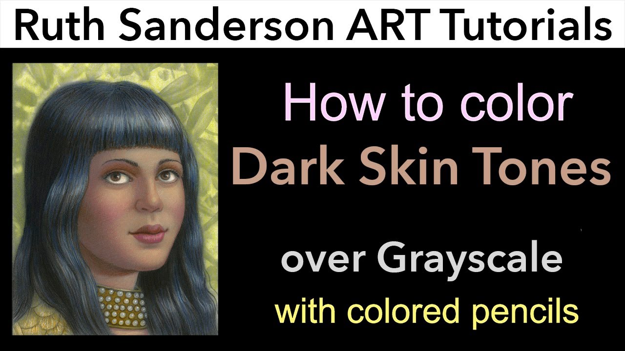 Coloring Dark Skin Tones with Prismacolors
