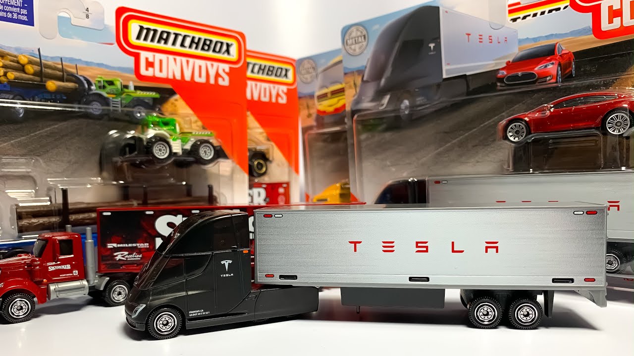 Lamley Preview: 2020 Matchbox Tesla Semi & the Return of the Convoys
