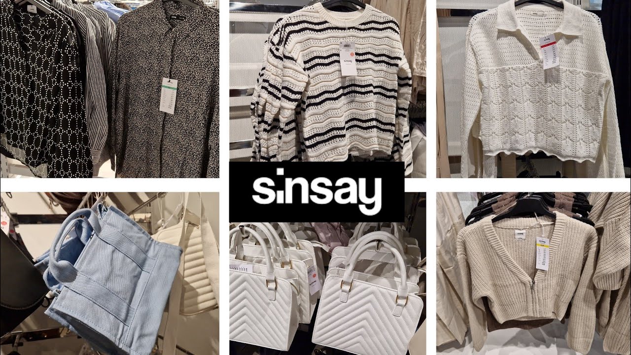 SINSAY ❤️ PRZEGLĄD DAMSKIEJ KOLEKCJ❗️SWETRY BLUZY BLUZKI SUKIENKI ❤️