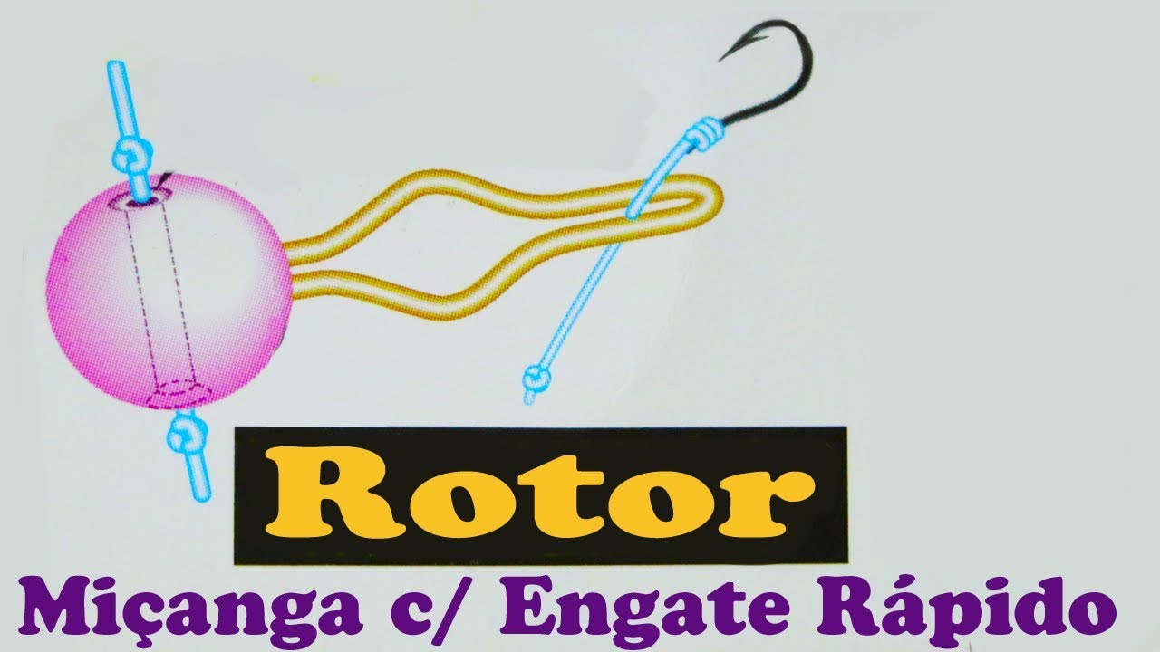 CHICOTE de PESCA de PRAIA:  ROTOR de MIÇANGA com engate RÁPIDO  -  Dicas de SURFCASTING