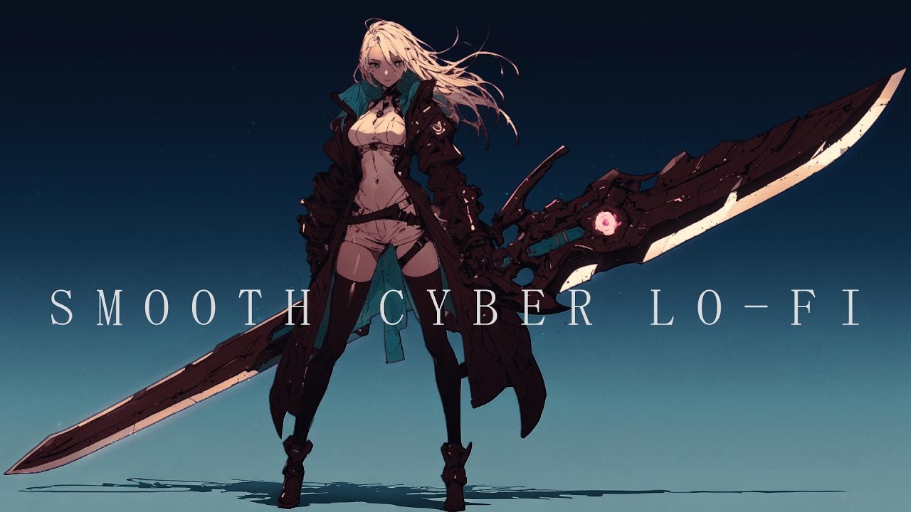 【作業用】Airy & Melancholic Nights 🌌 | Cyberpunk Lofi for Deep Focus | [Relax/Work/Study]