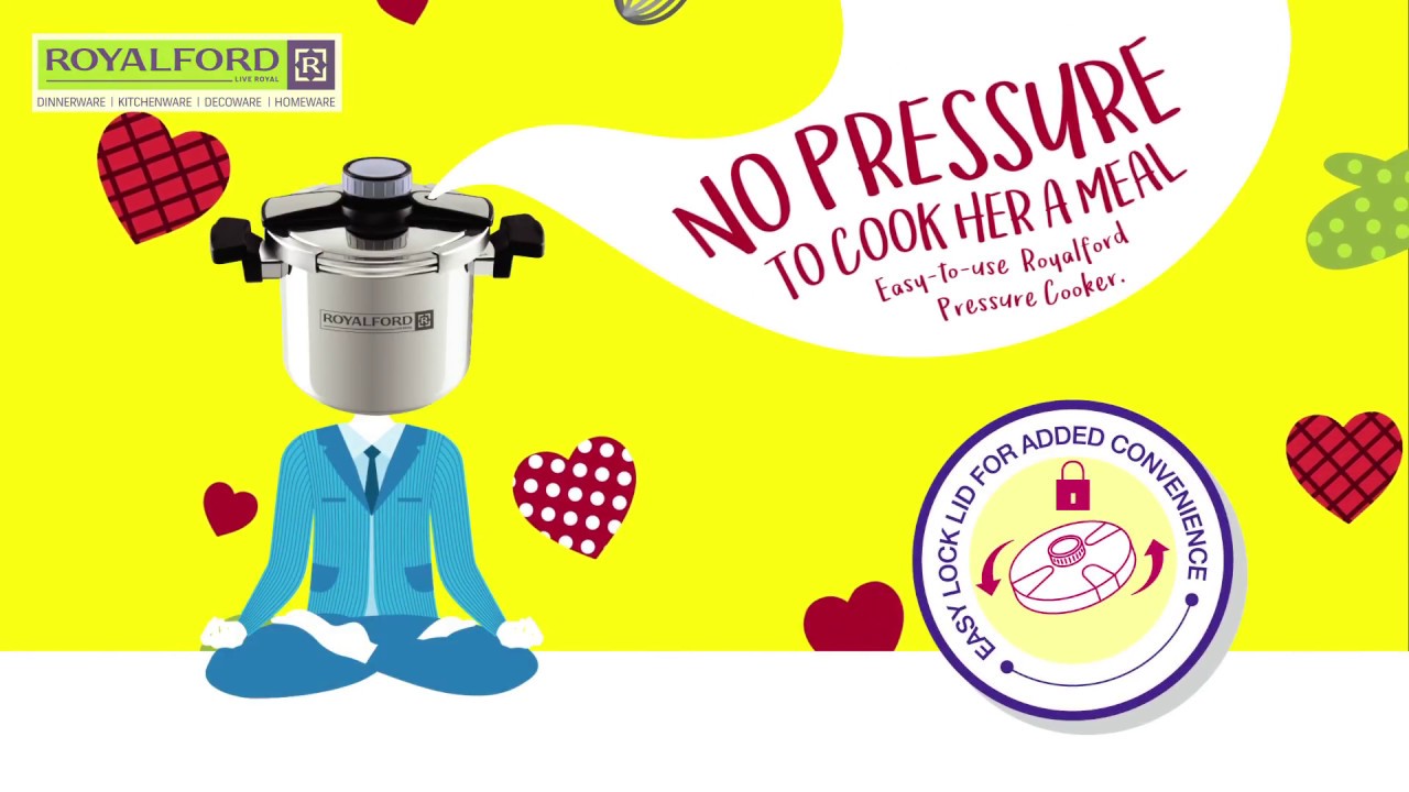 Easy to use Pressure Cooker by Royalford