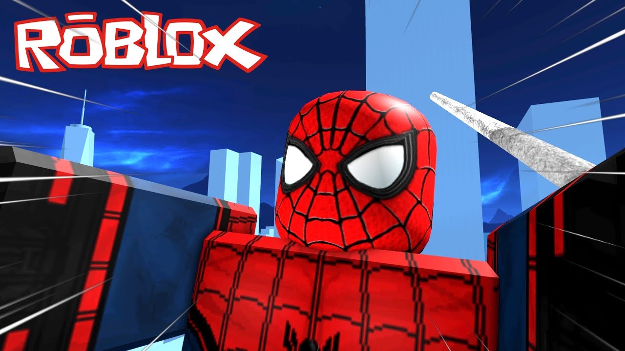 ÖRÜMCEK ADAM OLDUM 🦸 Roblox Marvel and DC Super Heroes