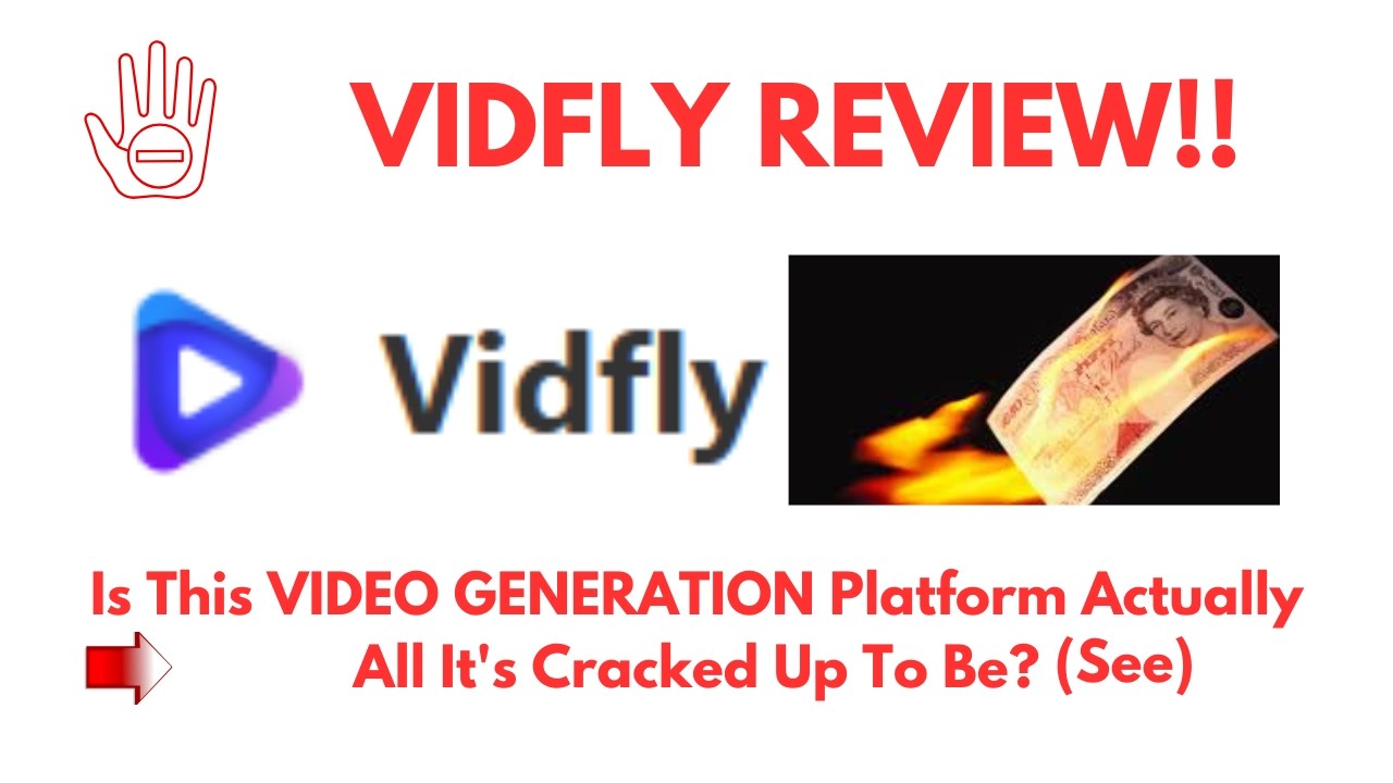 Vidfly Review- Is This VIDEO GENERATOR Actually All It's Cracked Up To Be? See?(Do not Use Yet)