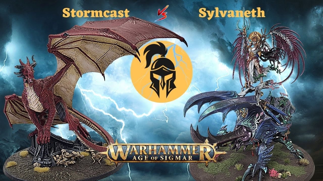 New GHB!! Sylvaneth vs Stormcast Eternals: Hammers of Sigmar vs Heartwood!
