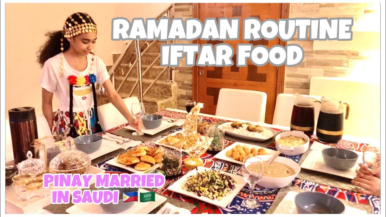 PINAY ARAB | RAMADAN ROUTINE 2021 | WHAT WE EAT ON IFTAR