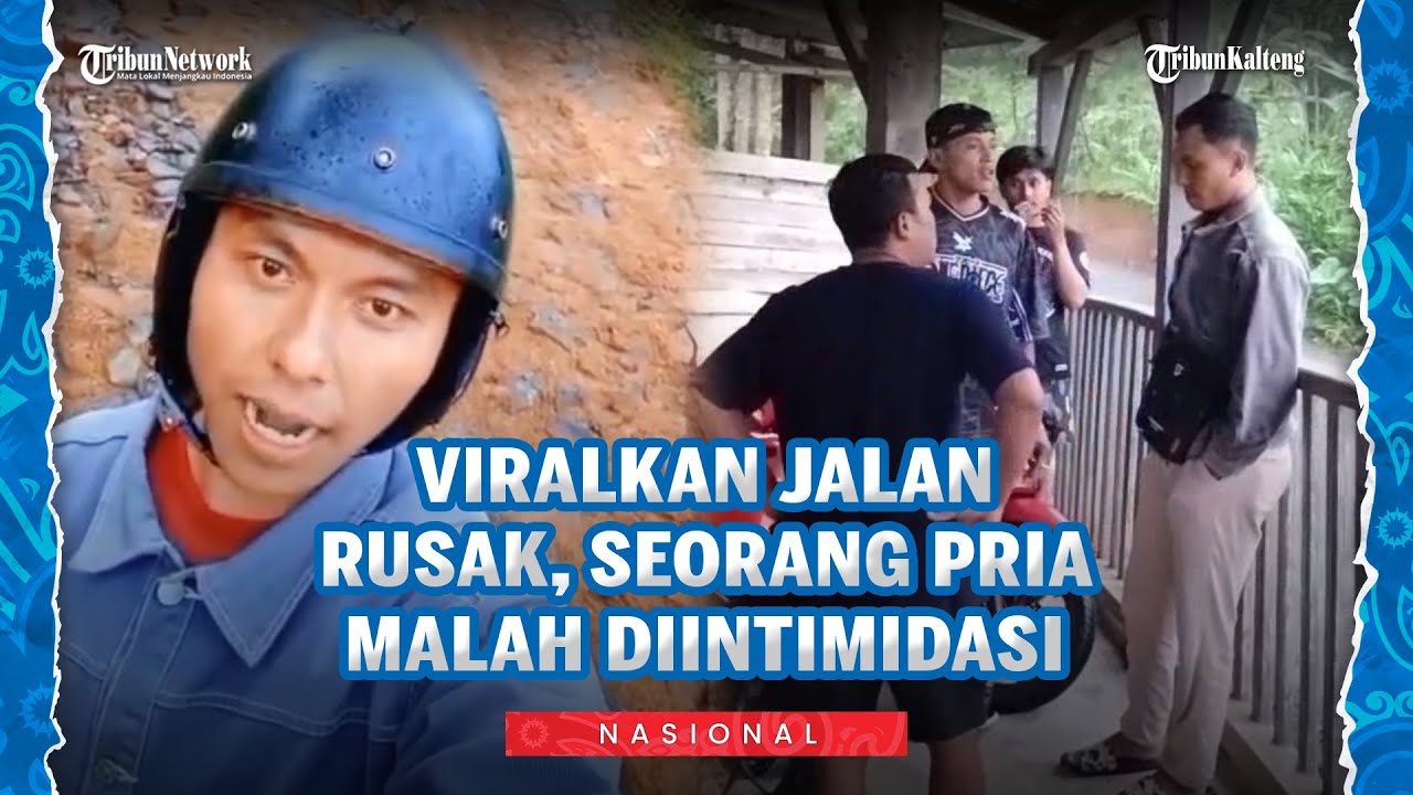 Viralkan Jalan Rusak, Warga Garut Diduga Alami intimidasi Keluarga Kades hingga Dilaporkan Polisi