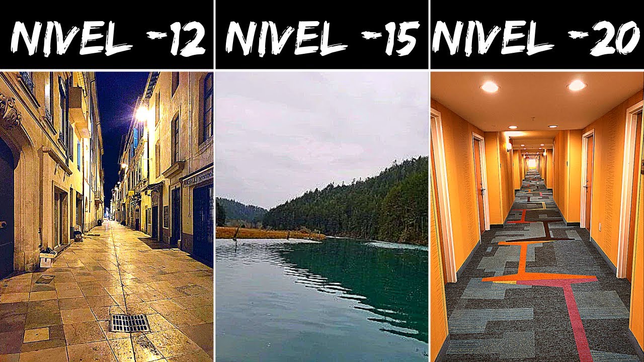 ¿Conoces los niveles negativos de los backrooms? | #2