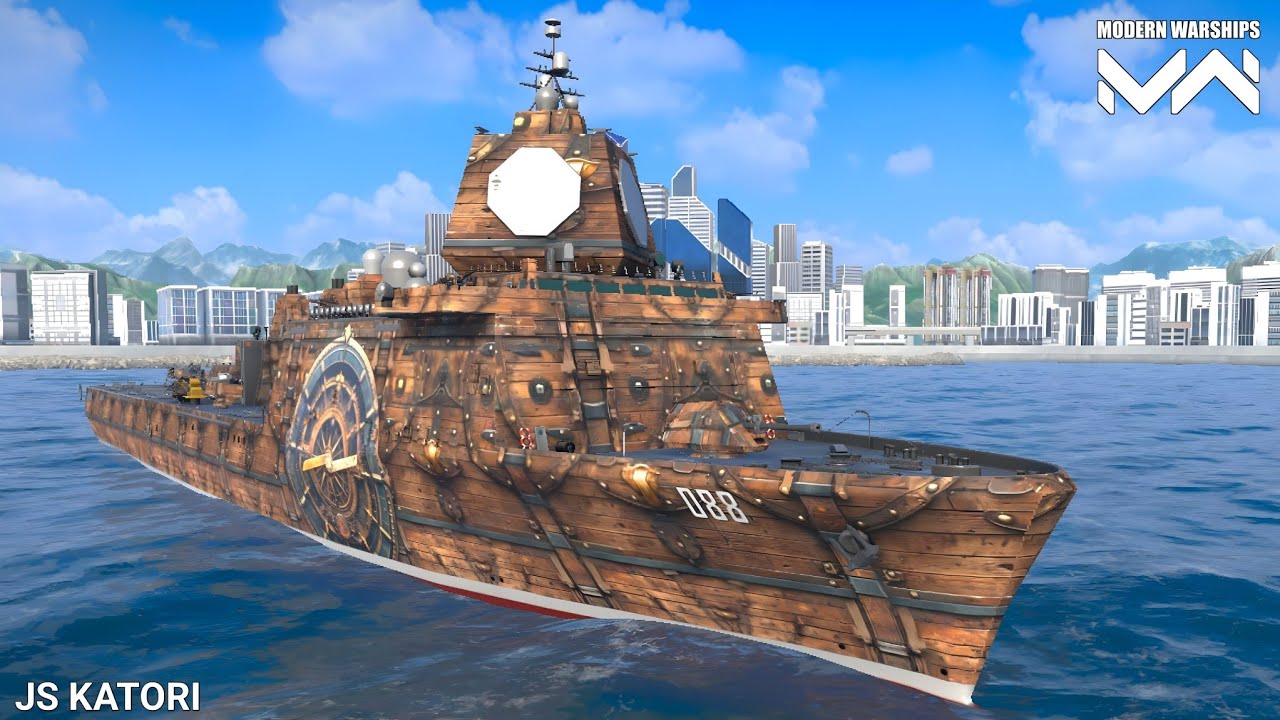JS Katori - Assault Landing Ship Gameplay - Modern Warships