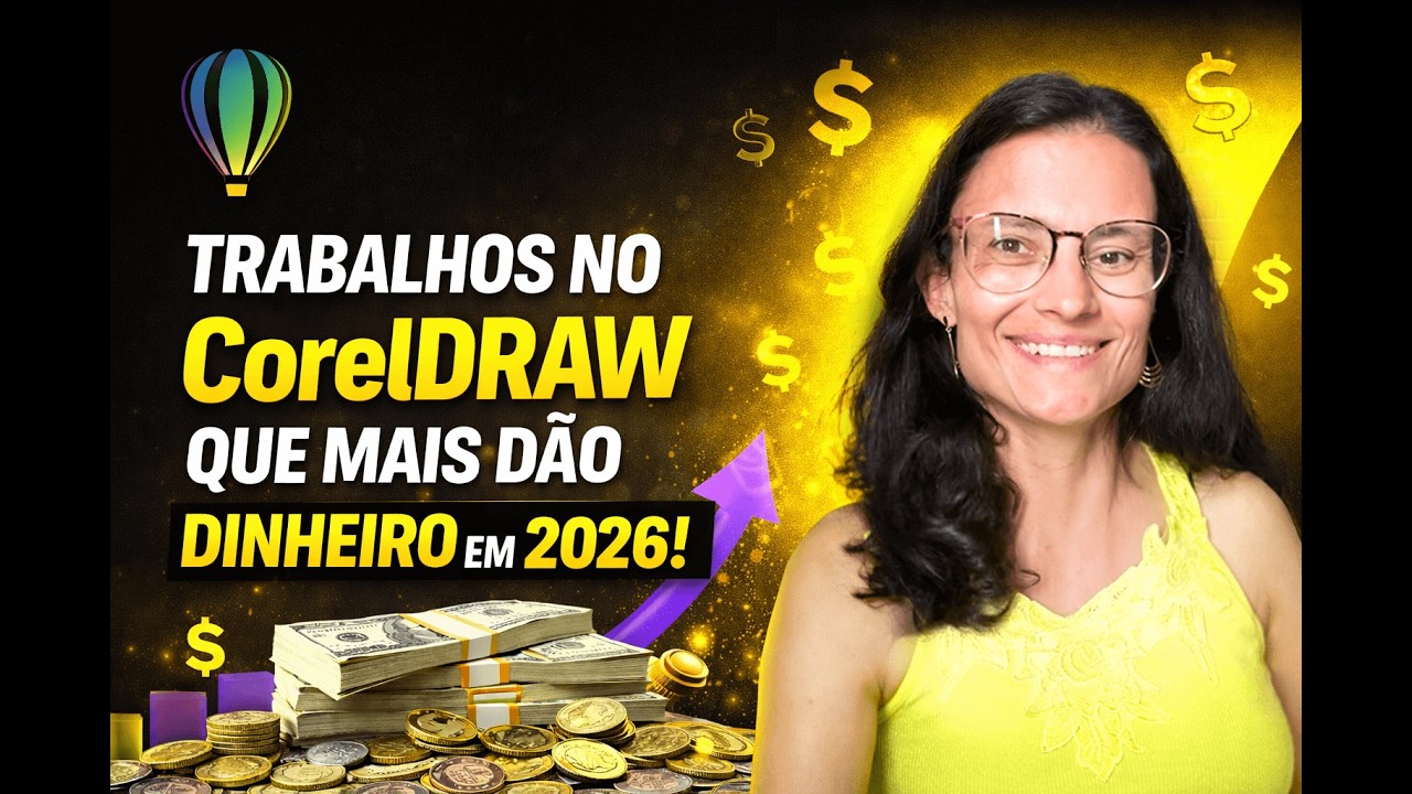 Trabalhos no Corel que dão dinheiro em 2026