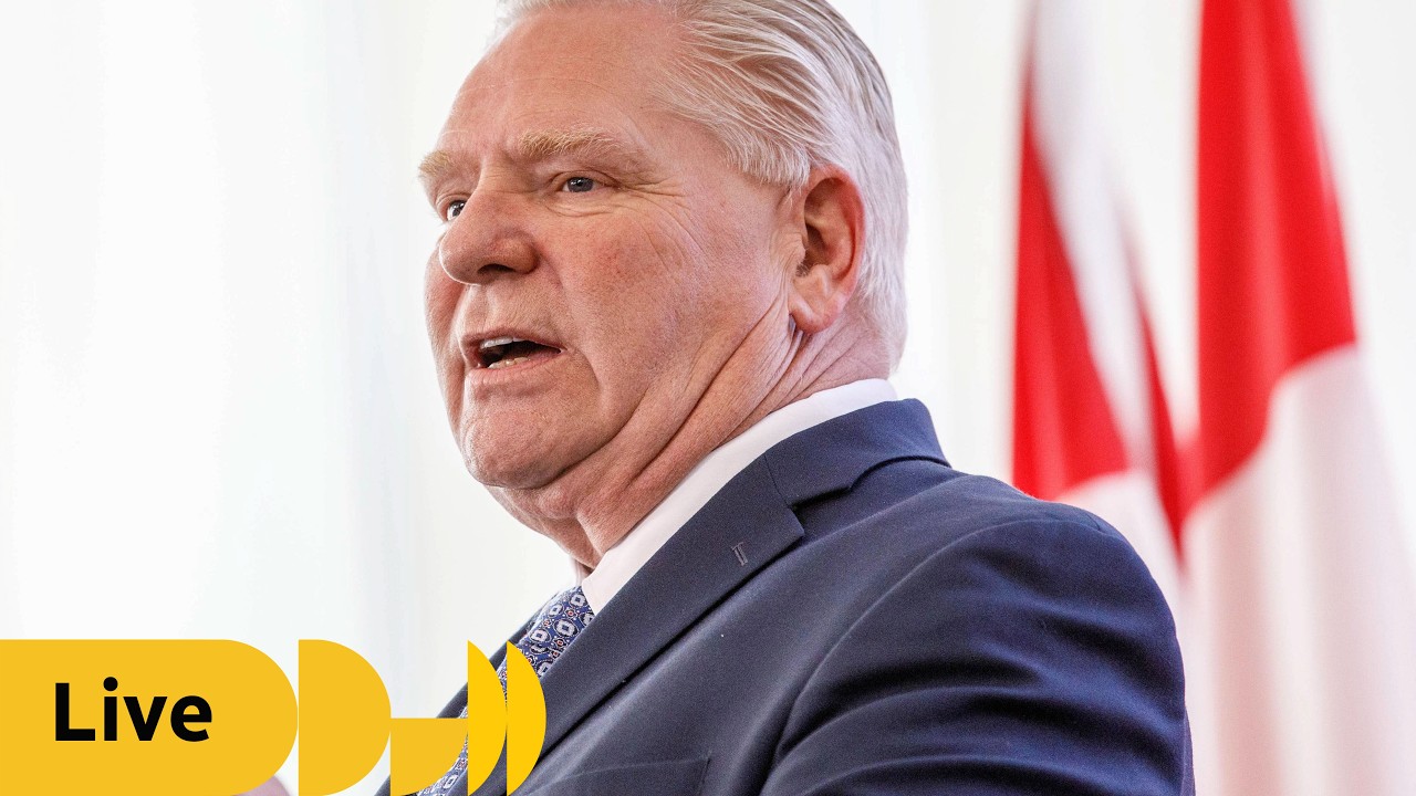 WATCH LIVE | Ford to speak amid Canada-U.S. trade war
