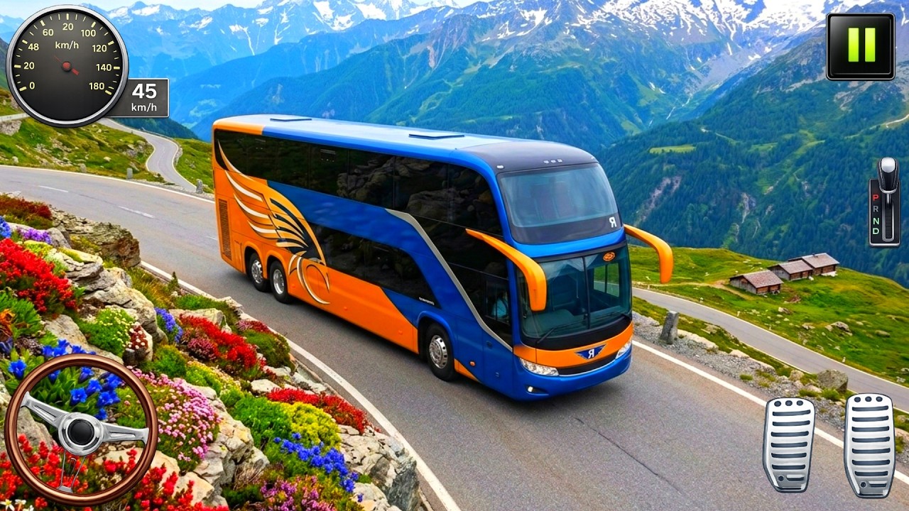 2024 Indonesia Bus Simulator - Real City Bus Driving - Android GamePlay