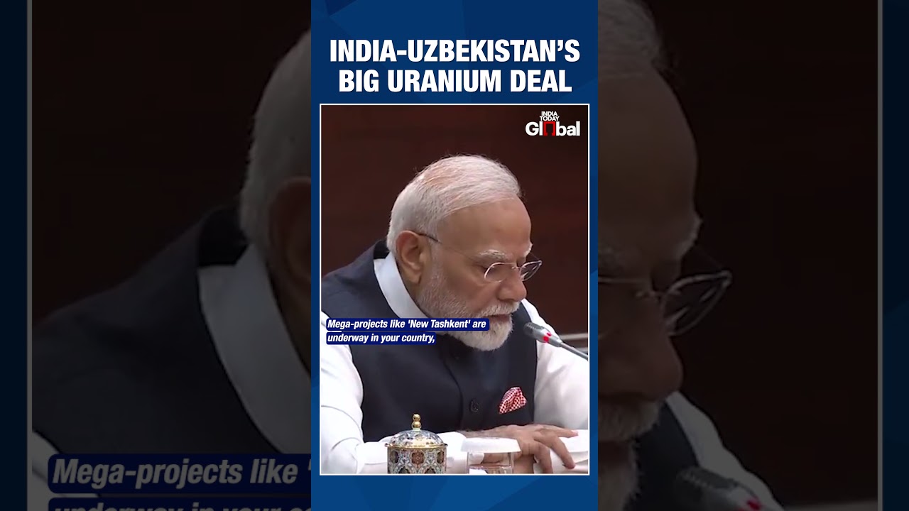 PM Modi Announces Long-Term Uranium Deal With Uzbekistan, Links New Tashkent to Gujarat&rsquo;s GIFT City