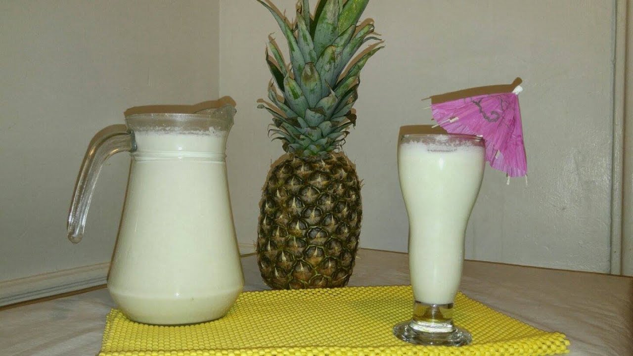 Virgin Pina Colada Super Easy recipe! -Episode12
