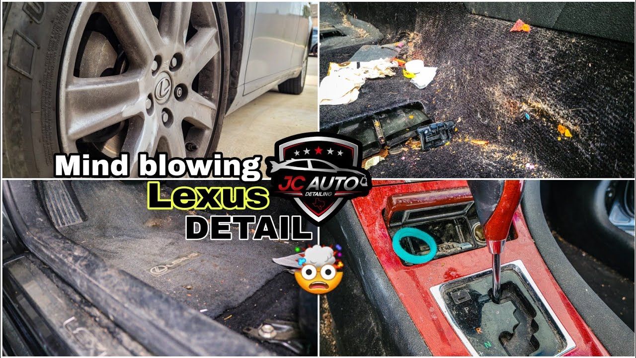 Making Filthy Lexus Look Brand New Again! | Deep Cleaning of Really Neglected Lexus!