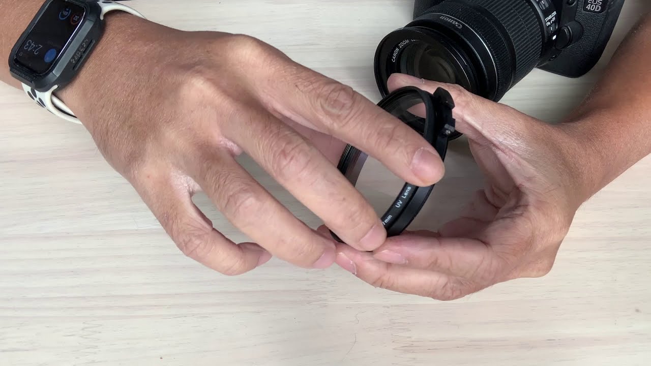 Emolux LENSKLIP Rapid Filter Mount Operation Demo