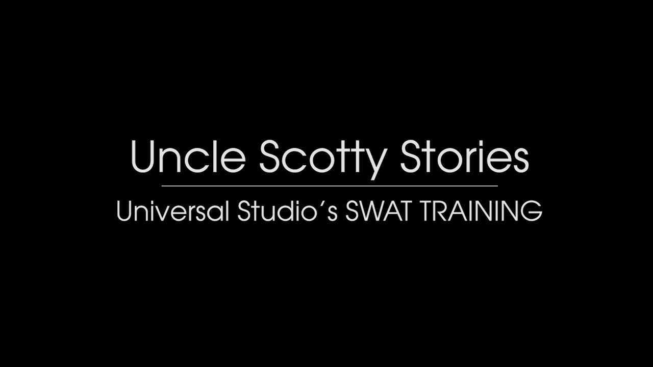 Universal Studio’s SWAT TRAINING