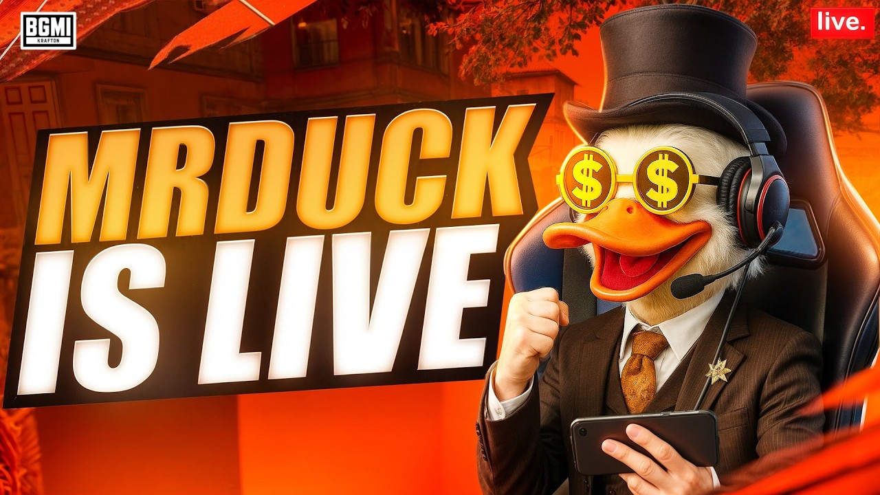 🔴MrDuck is live |  #bgmilivetelugu #mrduckgaming