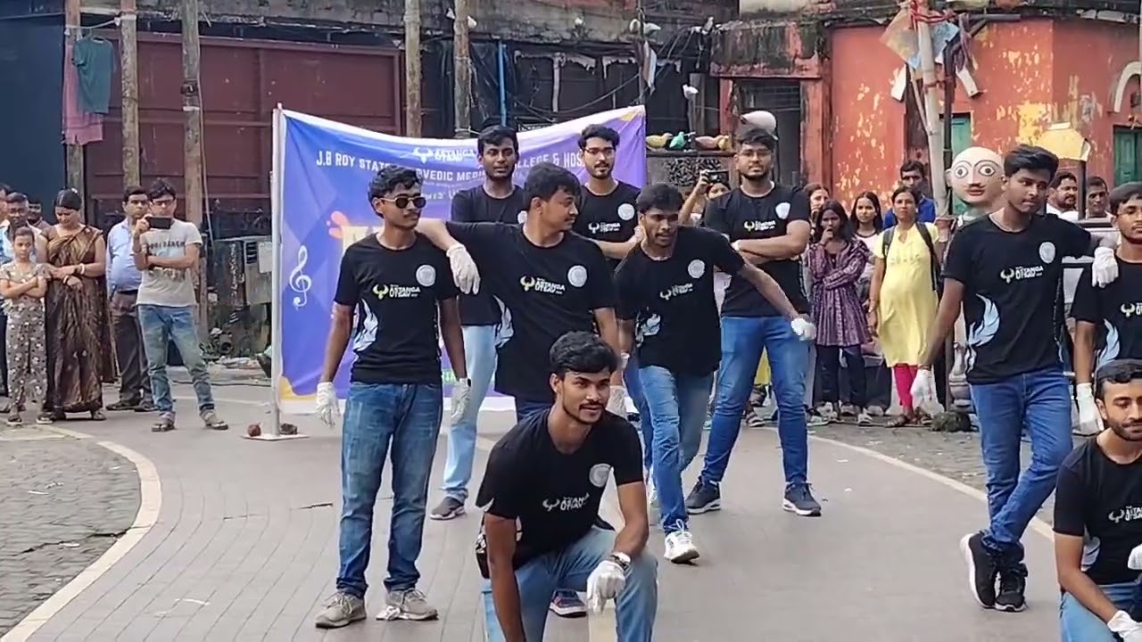 Flash Mob JB Roy State Ayurvedic Medical College and Hospital 