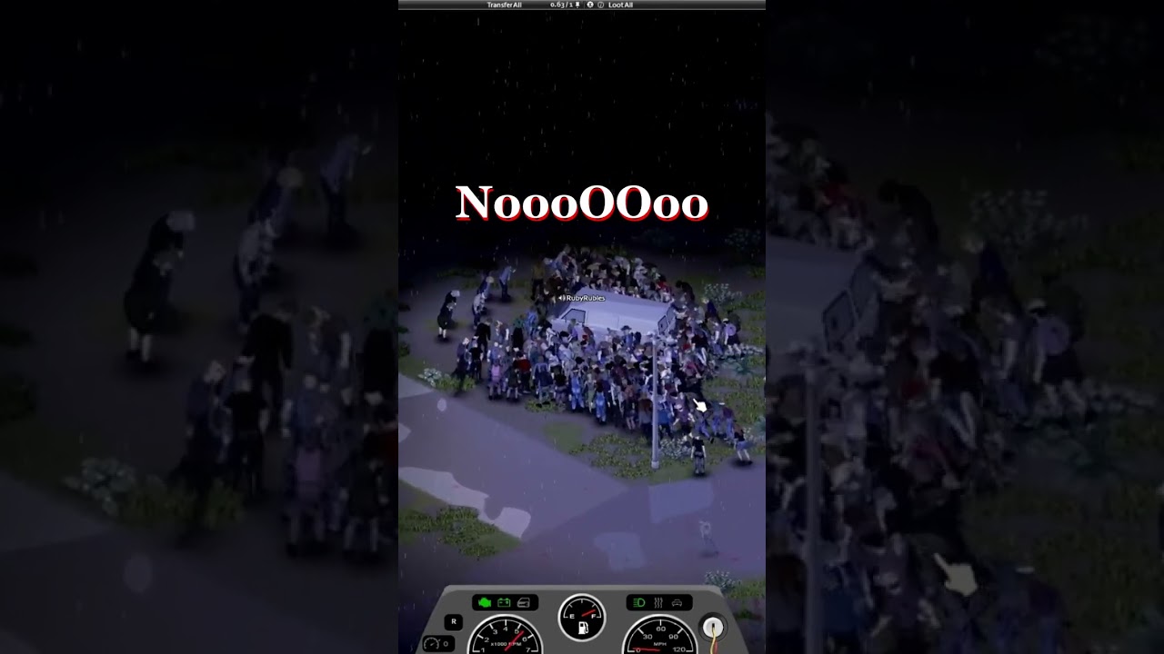 MASSIVE Horde of Zombies on Project Zomboid