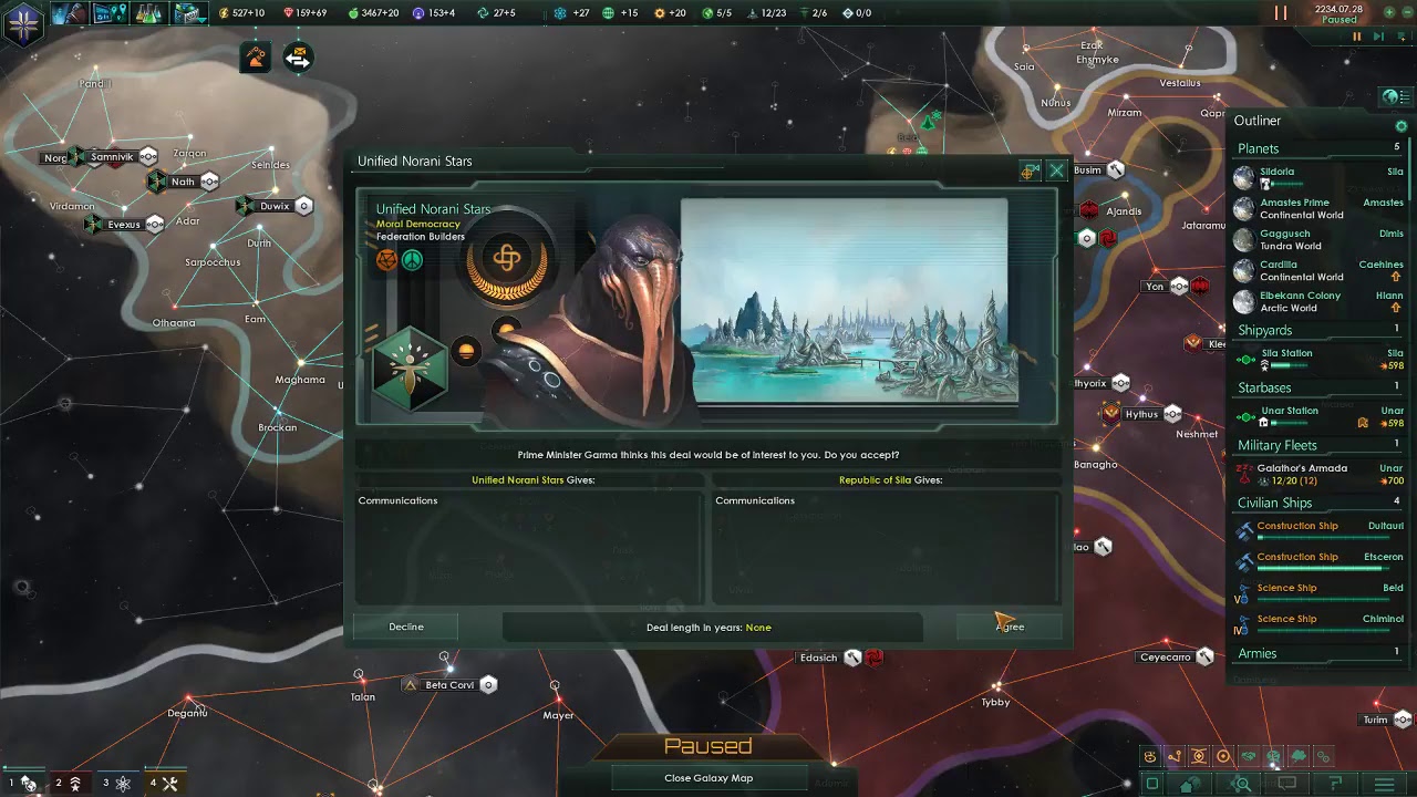 Stellaris with ASMR Gaming Part 3