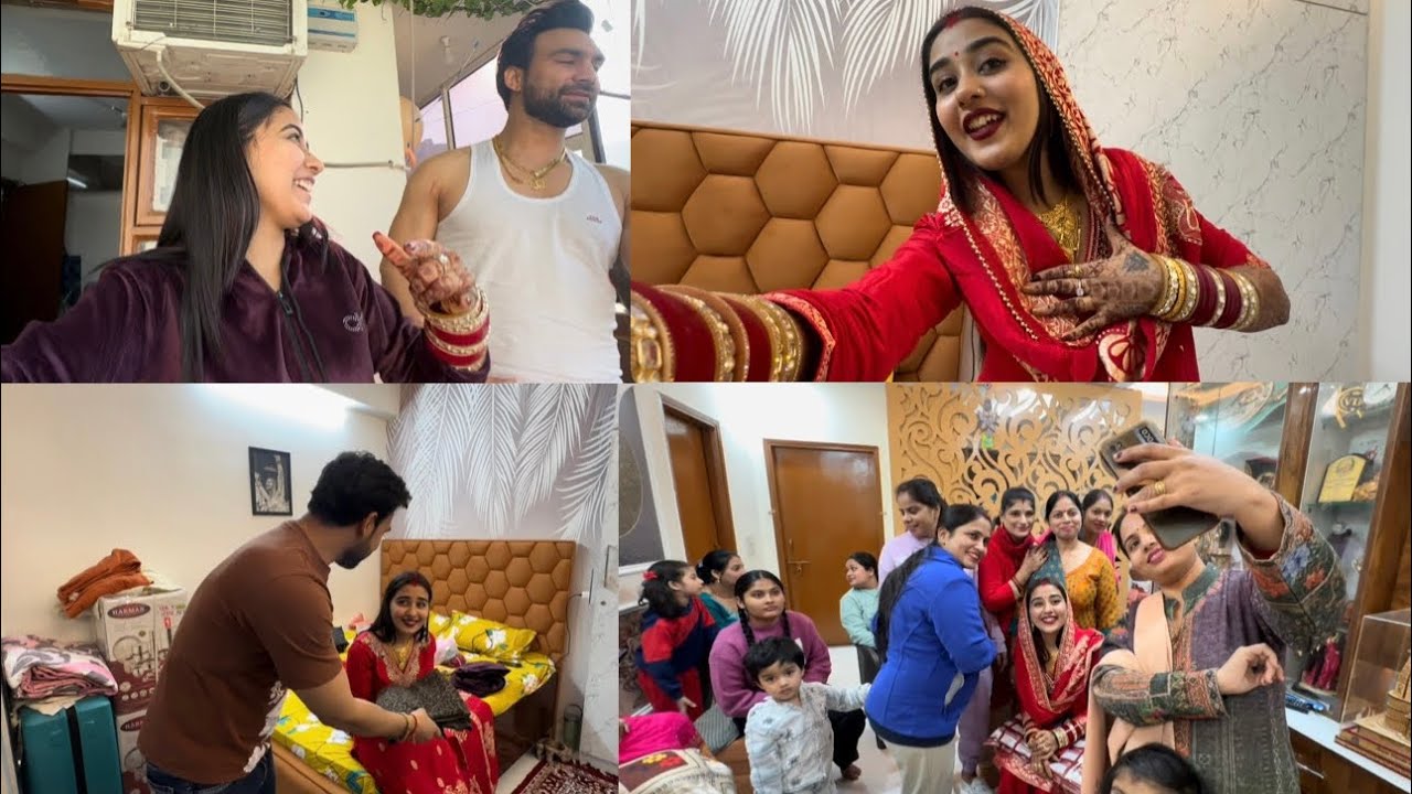 Meri muh dikhayi ki rasam shuru hogyi🫣❤️|| Sasu maa ke sath ek chota sa prank🤣|| Vishakapanwarvlogs