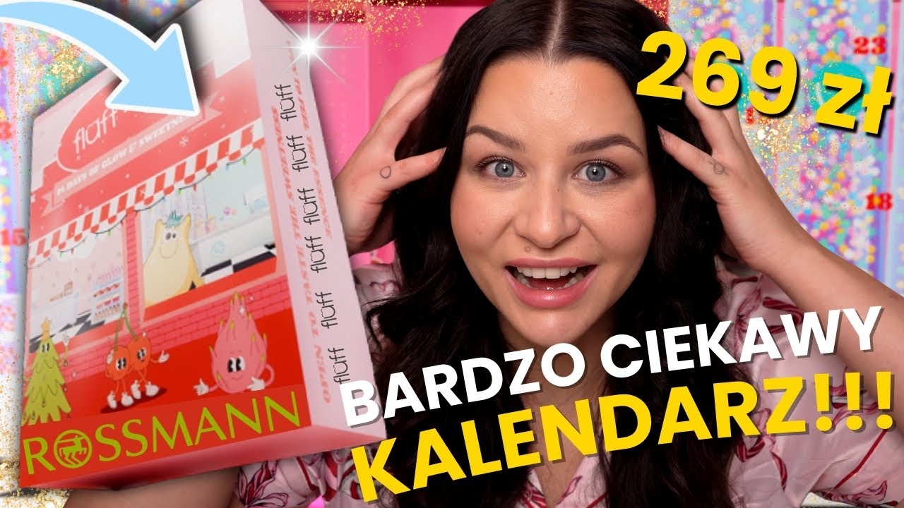 Otworzyłam kalendarz adwentowy z Fluff i to był HIT! NIEDROGI kalendarz z Rossmanna! Dusia